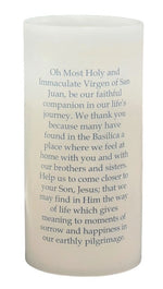 Our Lady of San Juan LED Candle (MORE STYLES)