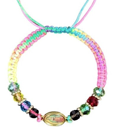 Our Lady of Guadalupe Cord Bracelet (MORE COLORS)