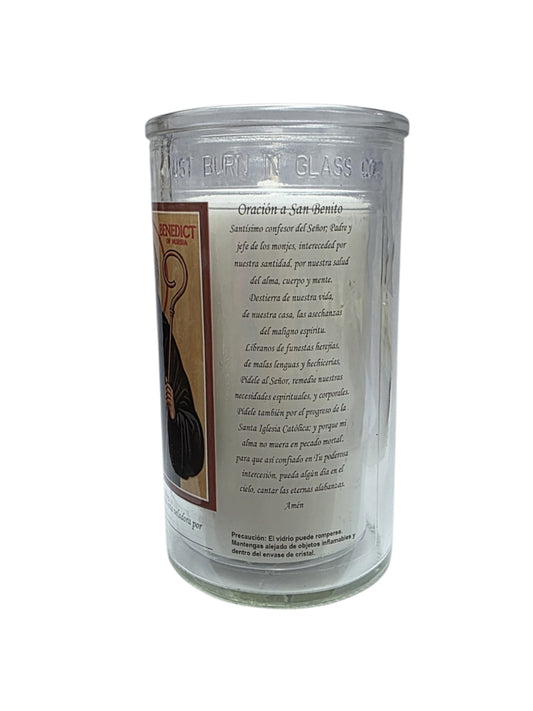 Saint Benedict Candle