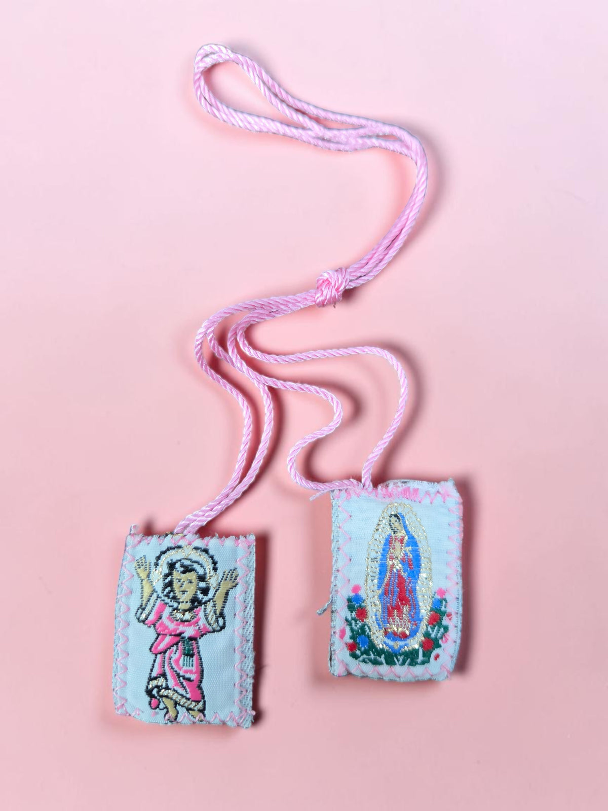 Medium Our Lady of Guadalupe with Divine Child Cloth Scapular