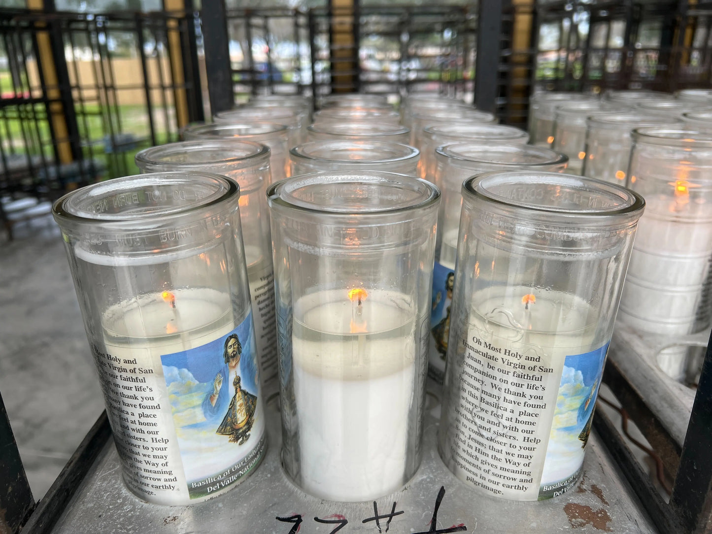 Our Lady of San Juan Basilica Candle