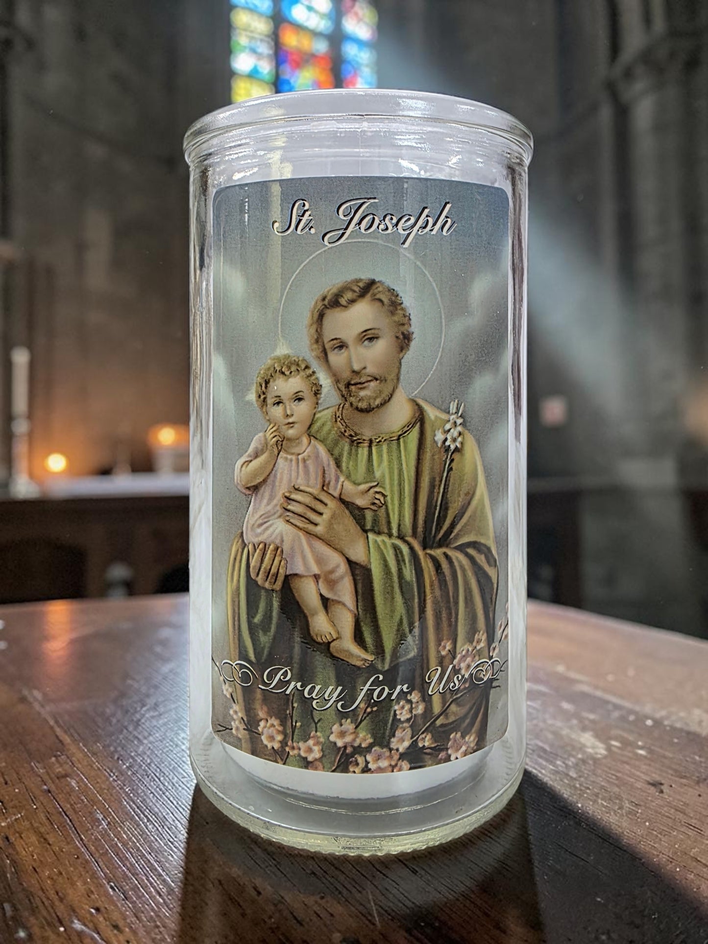 Saint Joseph Candle
