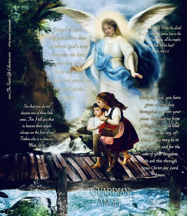 Guardian Angel LED Candle San Juan Basilica