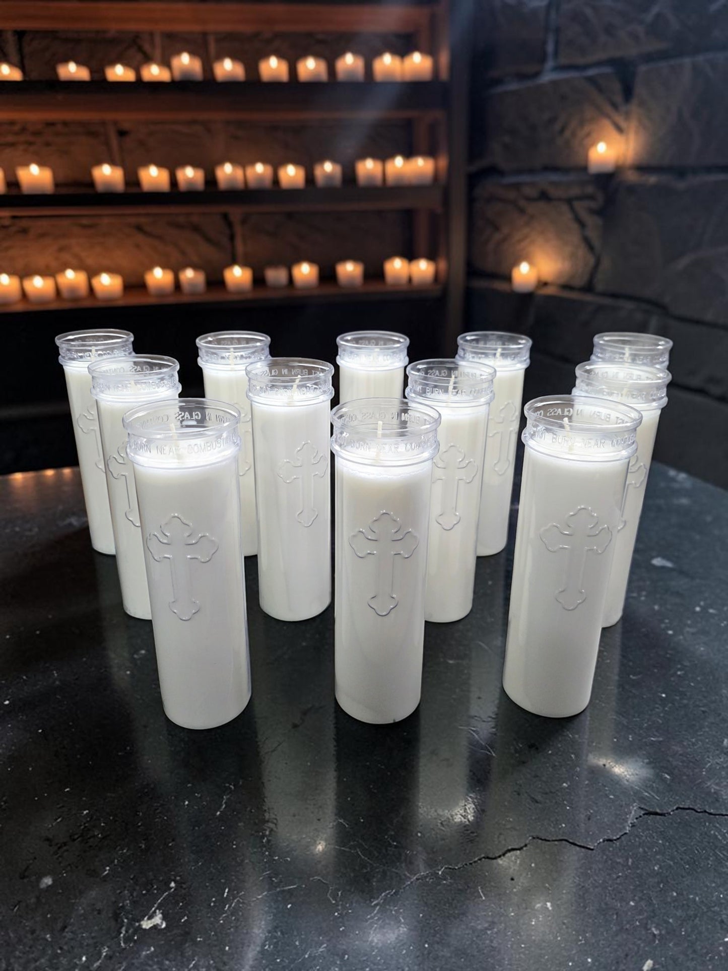 12 Large Candle Wax Inserts Root
