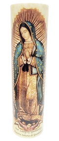 Our Lady of Guadalupe LED Candle