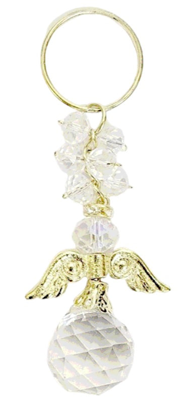 Crystal Angel Key Chain