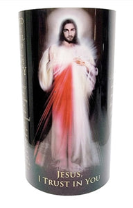 4x7 Divine Mercy LED Candle