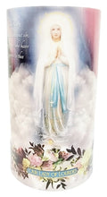 4x7 Three Ladies LED Candle (Lourdes/Mount Carmel/Good Help)