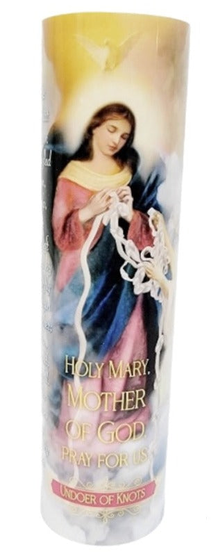 Undoer of Knots LED Candle