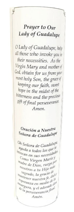 Our Lady of Guadalupe LED Candle