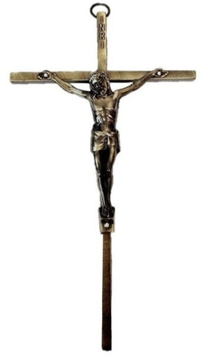 8" Metal Crucifix (MORE COLORS)