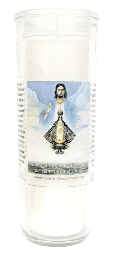 Our Lady of San Juan Large Candle