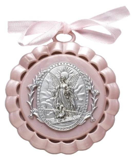 Guardian Angel Cradle Medal (MORE COLORS)