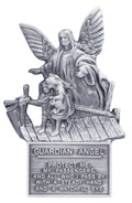 Guardian Angel with Children Visor Clip