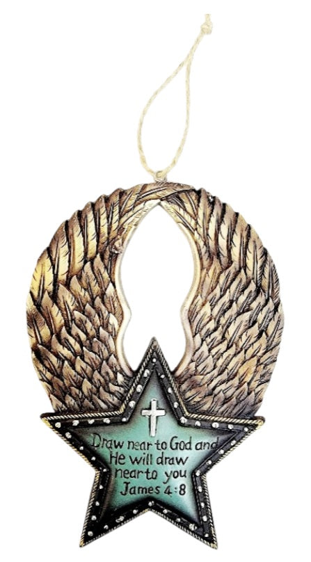 Winged Wall Plaque Ornament (MORE STYLES)
