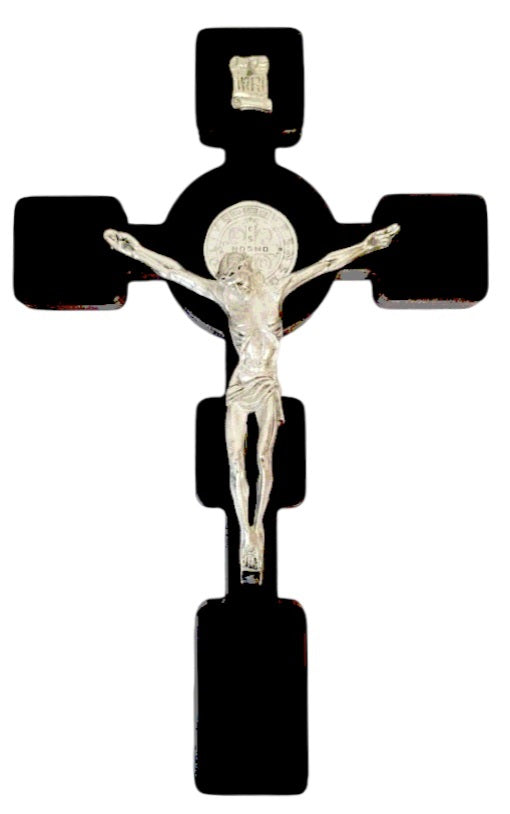 15" Saint Benedict Cubbed Crucifix