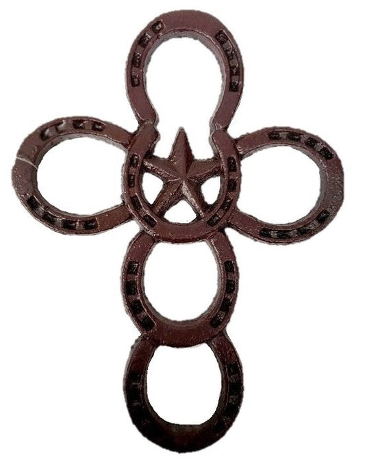 Horseshoe Cross 5"