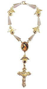 Our Lady of Guadalupe Angel Car Rosary