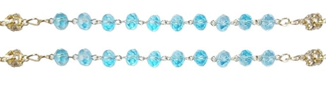Our Lady of San Juan Crystal Rosary (MORE COLORS)