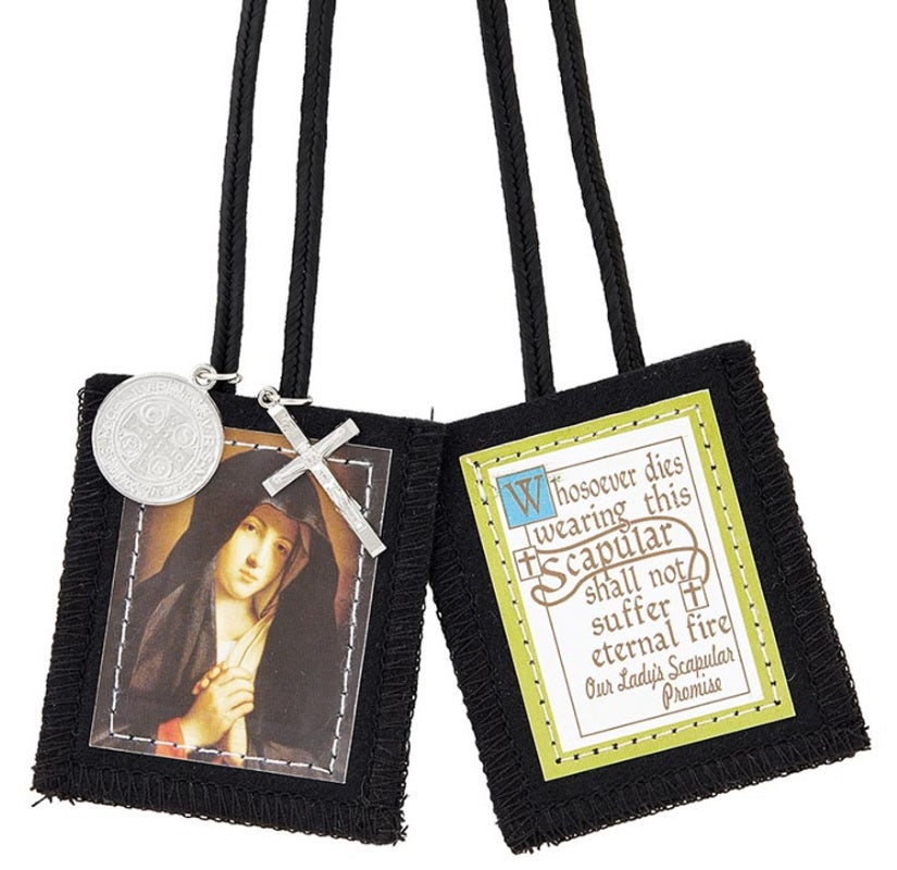 Seven Sorrow of Mary Scapular with Medals