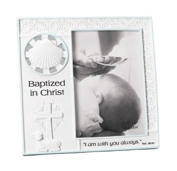 Baptized in Christ 4x6 Frame (MORE COLORS)