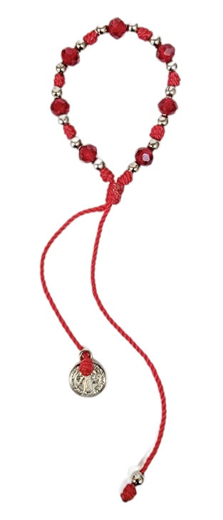 Saint Benedict Cord Bracelet        (MORE COLORS)