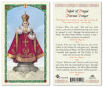 Infant of Prague Novena Prayer Holy Prayer Card Laminated (ENGLISH/SPANISH)