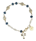 Saint Benedict Medal with Cross Bracelet (MORE COLORS)