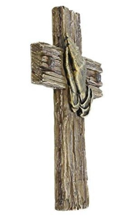 Praying Hands Cross