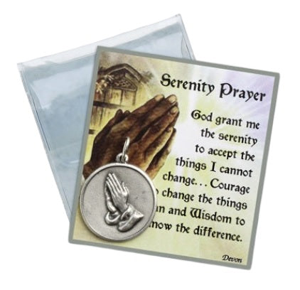 Serenity Prayer and Pendant