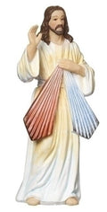 3.5" Divine Mercy Statue with Prayer Card