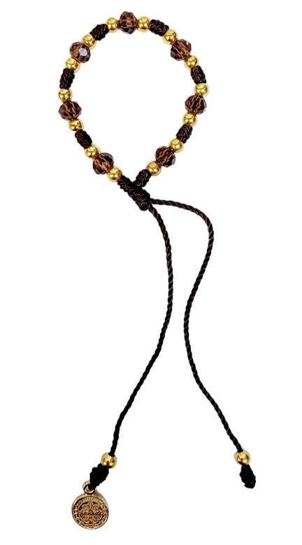 Saint Benedict Cord Bracelet        (MORE COLORS)