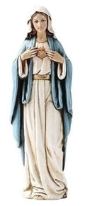 6" Immaculate Heart of Mary Statue