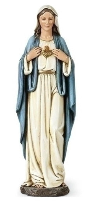 9.7" Immaculate Heart of Mary Statue