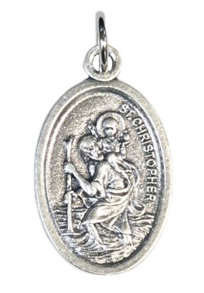 Saint Christopher Prayer and Pendant