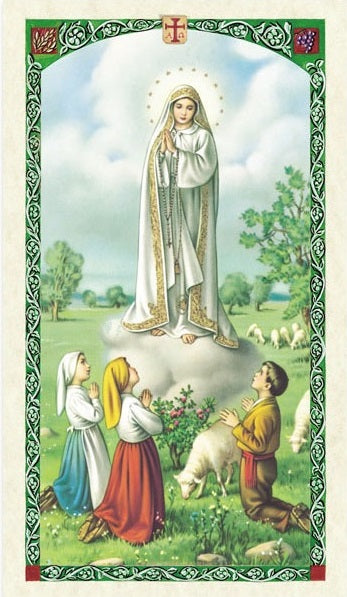 Fatima Prayer Holy Prayer Card Laminated (ENGLISH/SPANISH)