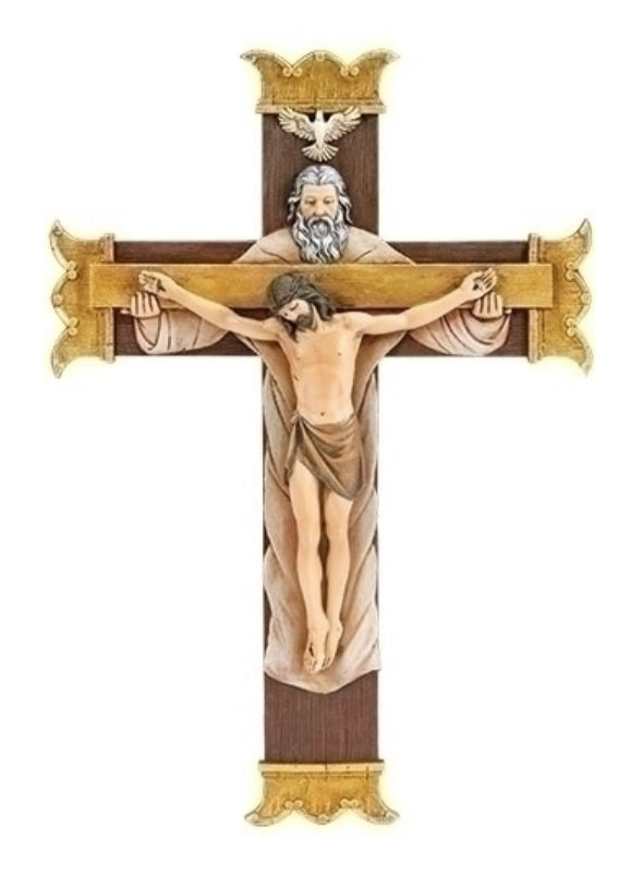 10.25" Holy Trinity Wall Cross
