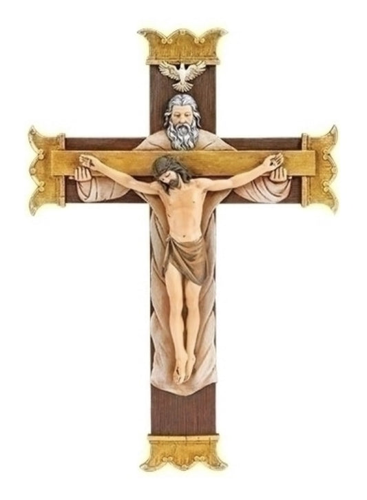 10.25" Holy Trinity Wall Cross