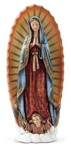 7.25" Our Lady of Guadalupe Statue