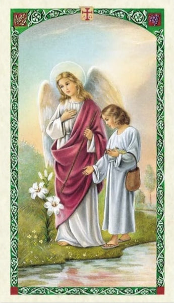 Prayer to Saint Raphael the Archangel Holy Prayer Card Laminated (ENGL ...