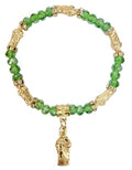 Saint Jude 6 Medal Stretch Bracelet