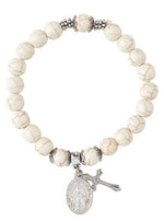 Miraculous Medal Stretch Bracelet (MORE COLORS)