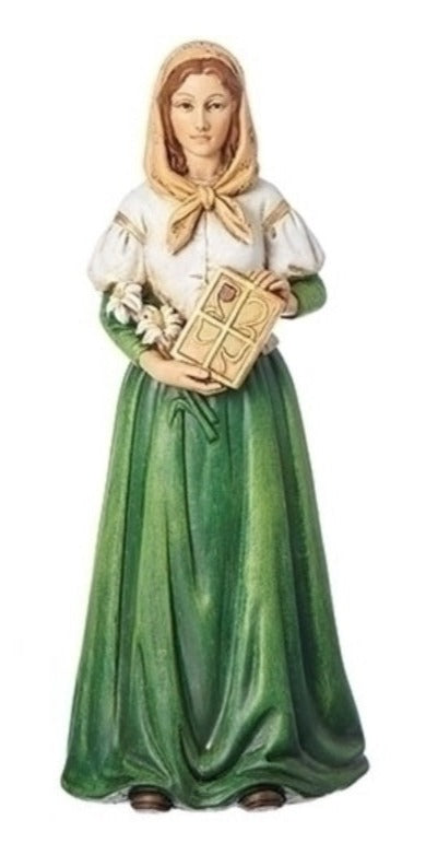 6" Saint Dymphna Statue