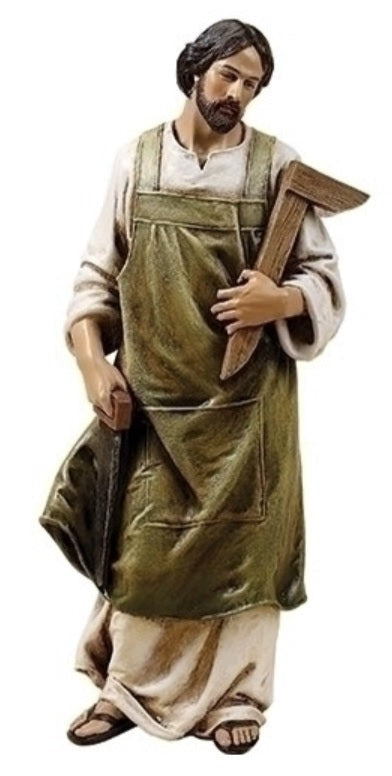 10" Saint Joseph the Worker Statue