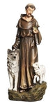 9.75" Saint Francis Statue