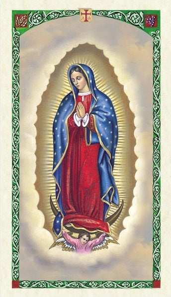 Magnificat Holy Prayer Card Laminated (ENGLISH/SPANISH)