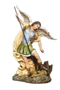 12" Saint Michael Statue