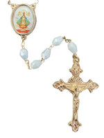 Our Lady of San Juan Crystal Teardrop Rosary (MORE COLORS)