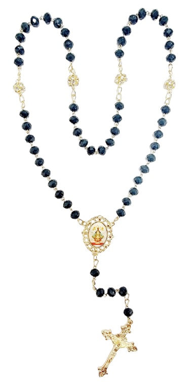 Our Lady of San Juan Crystal Rosary (MORE COLORS)