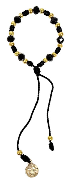 Saint Benedict Cord Bracelet        (MORE COLORS)